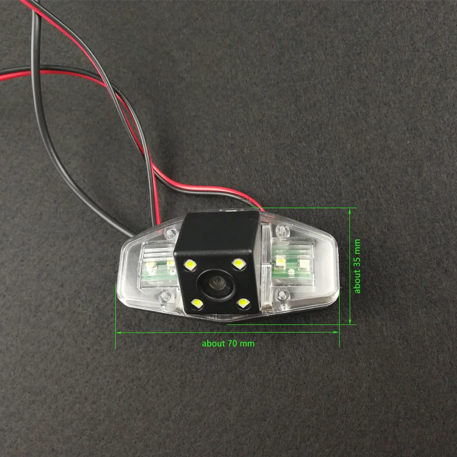 Автомобильная CCD камера заднего вида ночного видения Водонепроницаемая