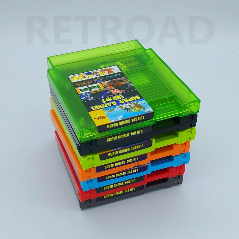 RETRAOD классические игры премиум класса картридж для игр NES С Пылезащитным рукавом