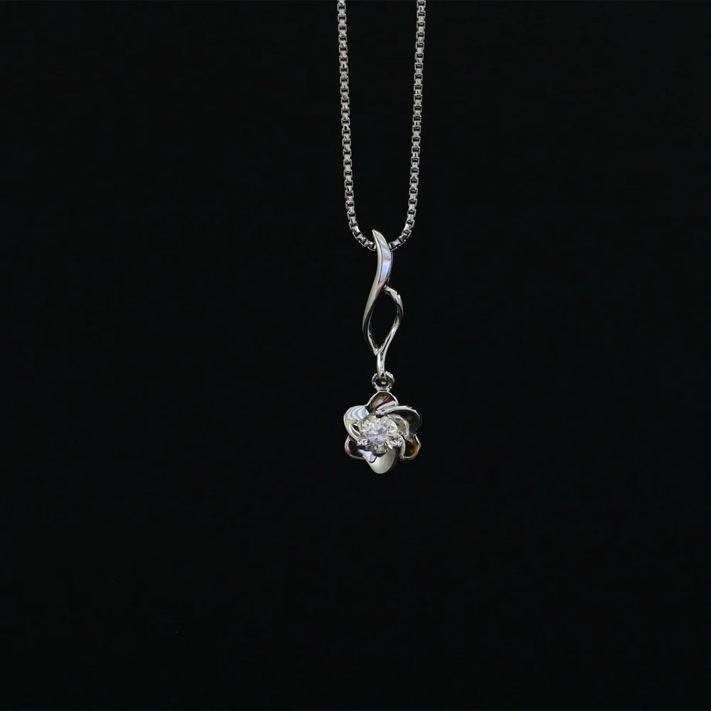 Lasamero венчик 0.141CT 18k золото круглая огранка квадратный центр набор натуральный