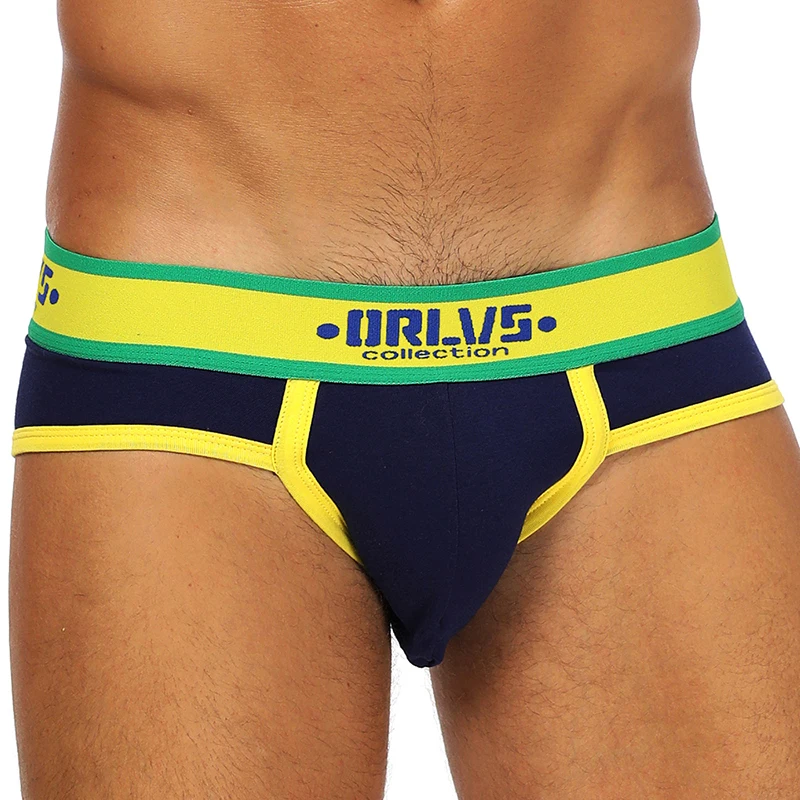 Бренд ORLVS мужское нижнее белье сексуальные мужские трусы дышащие Cueca удобные