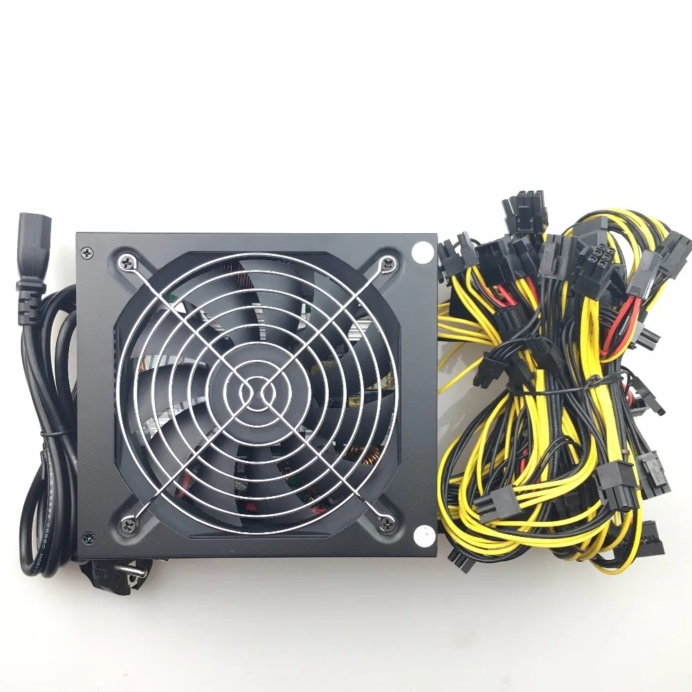 T.F.SKYWINDINTL блок питания 1600 Вт для майнинга gpu ATX 6 графическая карта 14 см antminer Fan BTC