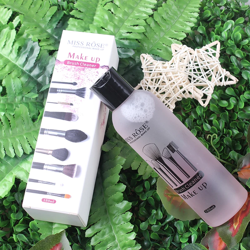 

2021 New Fashional Makeup Brush Puff Cleaner Remover Tool Quickly Cleaning Blush 180ml Liquid Cleaner