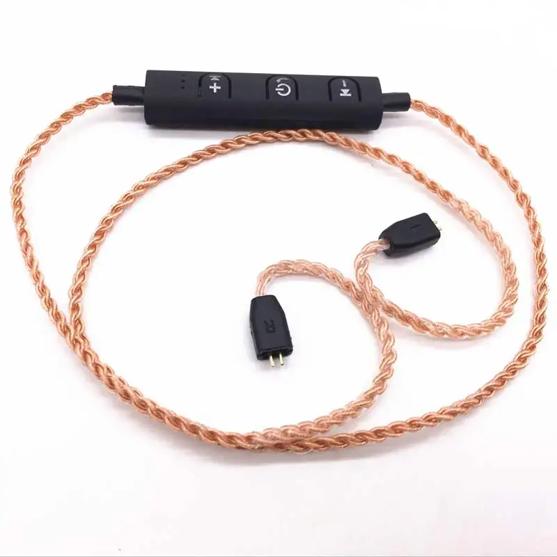 APT-X MMCX Bluetooth кабель для Sennheiser ie80 ie8I IE8 Для Shure SE215 SE535 SE846 наушники TF10 TF15 A2DC 0,78 мм Кабели