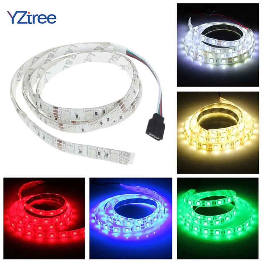 DC12V 5050 SMD Светодиодная лента 1 м светодиодный Гибкая ленточная лампа