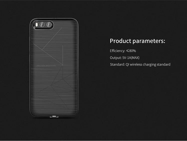 Чехол Nillkin Magic для Xiaomi mi 6 Nilkin Qi, беспроводное зарядное устройство, приемник, чехол из ТПУ, зарядка питания, транс Ми ттер для Xiaomi mi 6 Ми 6