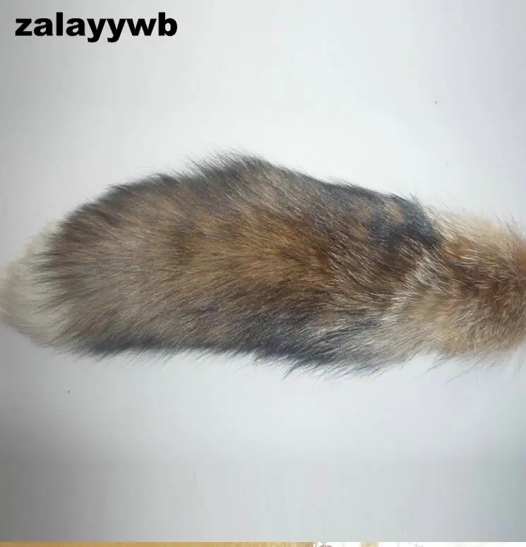 Брелок для ключей zalzyywb из 100% натурального Лисьего искусственного меха длина
