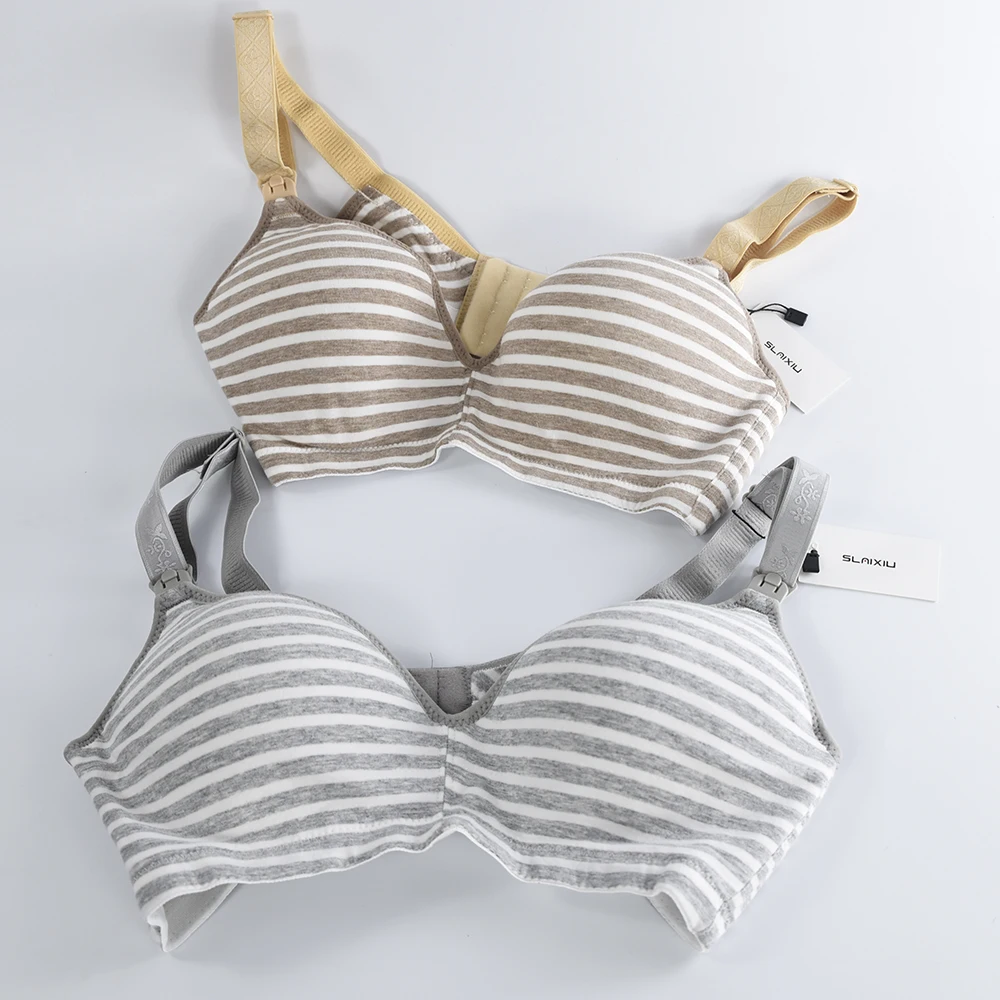 Хлопковые бюстгальтеры для кормящих мам женское нижнее белье беременных