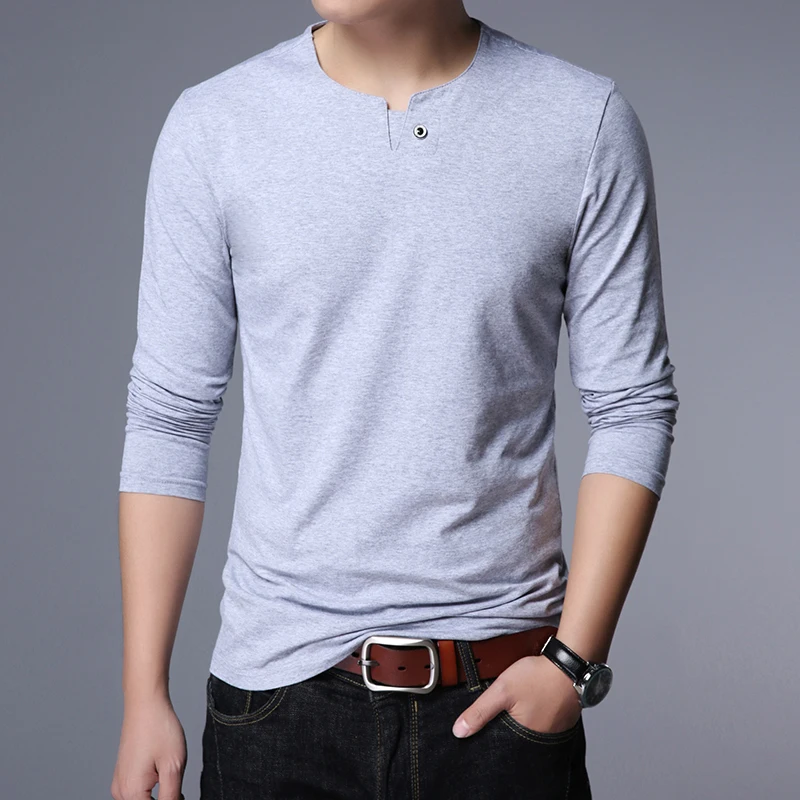 Мужские хлопковые однотонные футболки лидер продаж 2017 новая приталенная Мужская