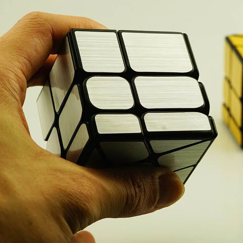 3x3x3 головоломка куб Зеркальная Наклейка пазл взрослые детские развивающие
