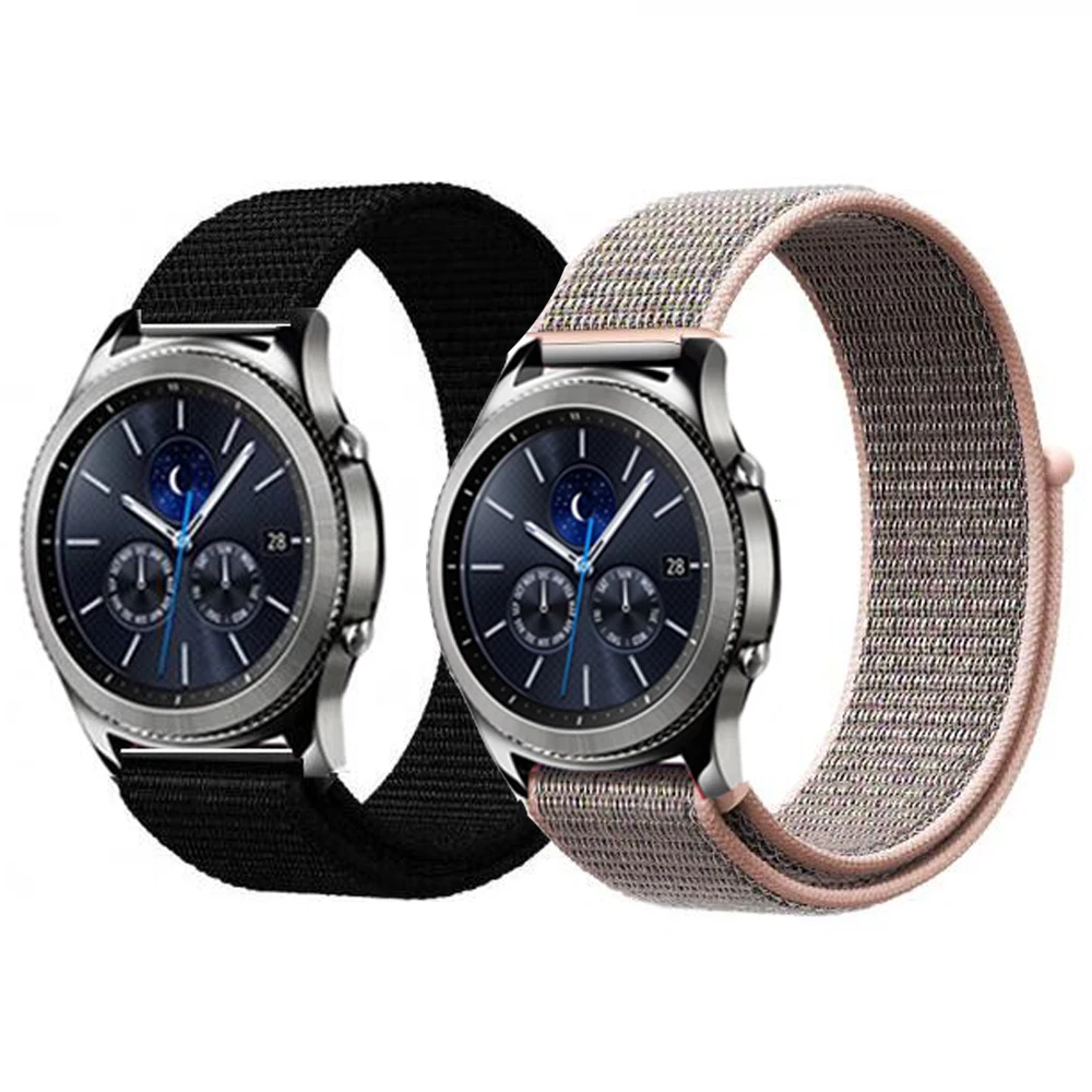 22 мм 20 ремешок для samsung Шестерни S3 s2 Спорт Frontier классический часов huami amazfit bip galaxy