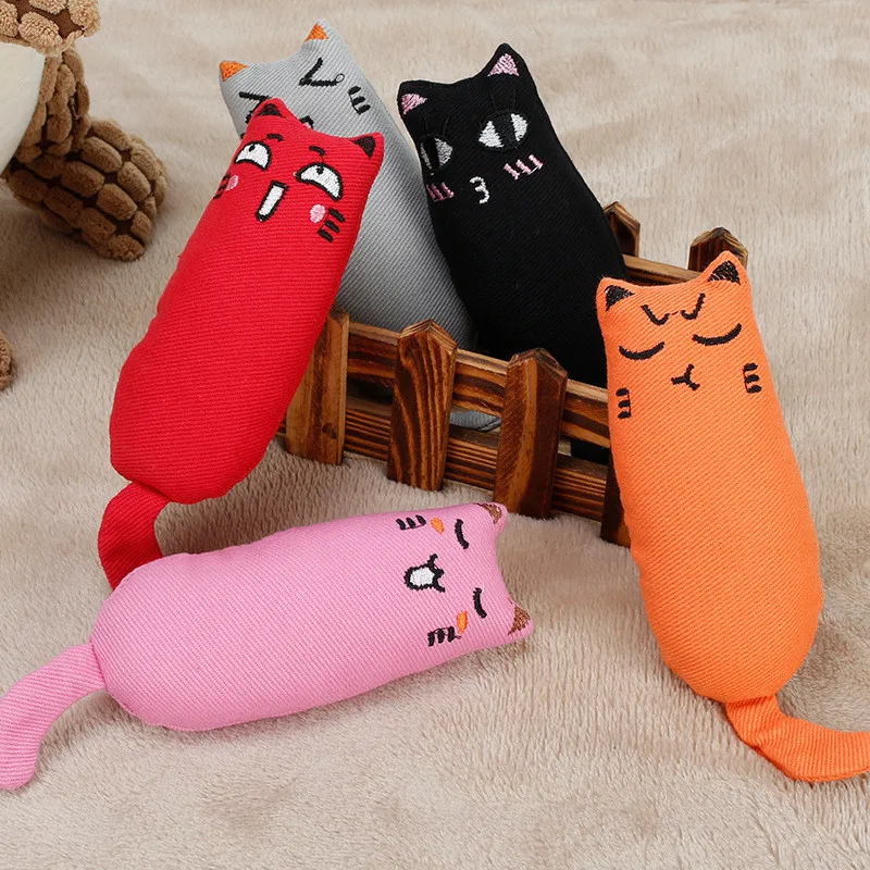Игрушки для кошек креативная Милая Подушка игрушка С Кошачьей Мятой царапин