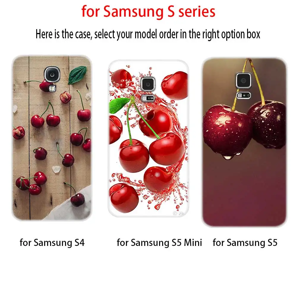 Мягкий силиконовый чехол для Samsung S30 S20 S11 S10 S9 S8 Plus lite 11e 10e Uitra S7Edge вкусные фрукты