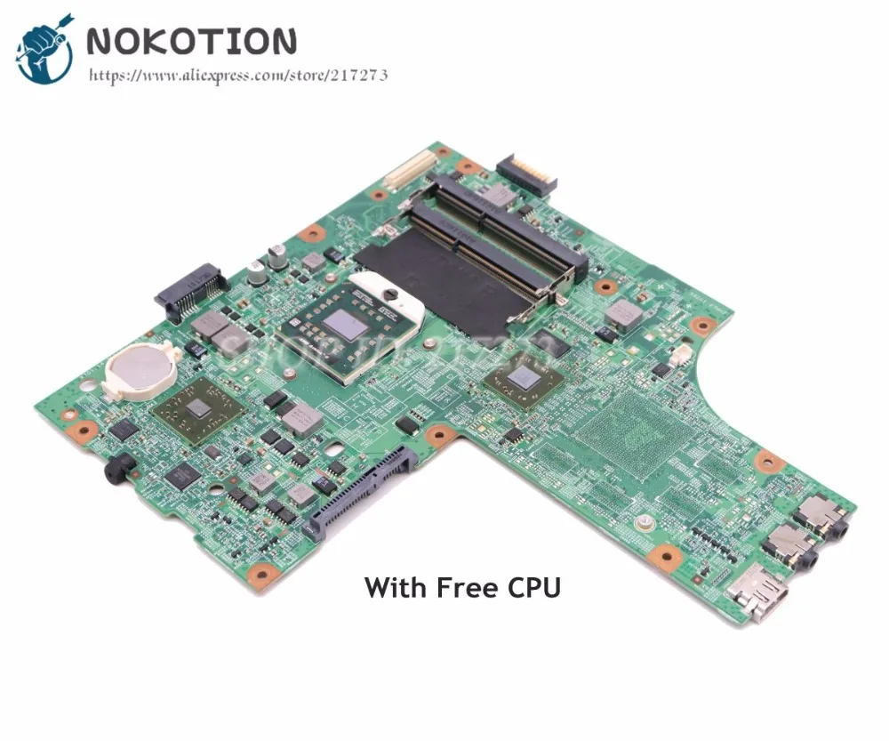 

Материнская плата NOKOTION для ноутбука Dell Inspiron 15R M5010, основная плата CN-0YP9NP 0YP9NP YP9NP 48,4hh06. 011 HD4200 DDR3, бесплатный ЦП