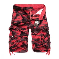 us size 2021 new camouflage loose cargo shorts men cool summer military camo short pants homme cargo shorts