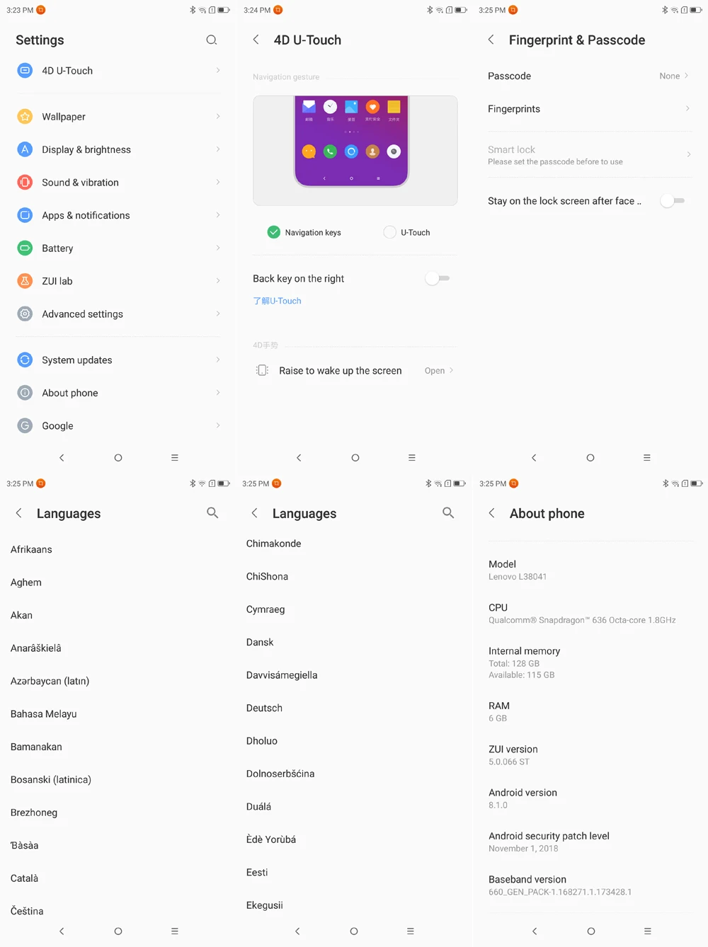 Смартфон lenovo K5 Pro, многоязычная версия L38041, 5,99 дюймов, 4050 мА/ч, 6 ГБ ОЗУ, 128 Гб ПЗУ, восьмиугольная двойная камера LTE