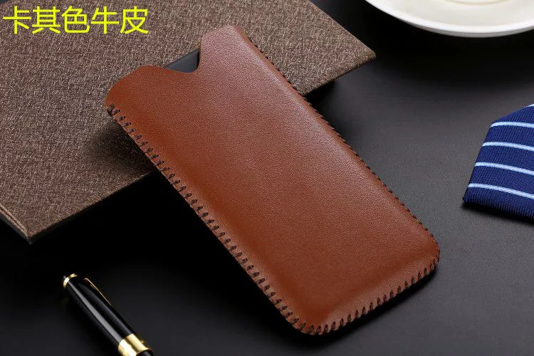 6 цветов Натуральная кожа Pull Sleeve Чехол для телефона для iPhone X XR XS MAX Натуральная воловья коровья кожа кошелек сумка для iPhone X