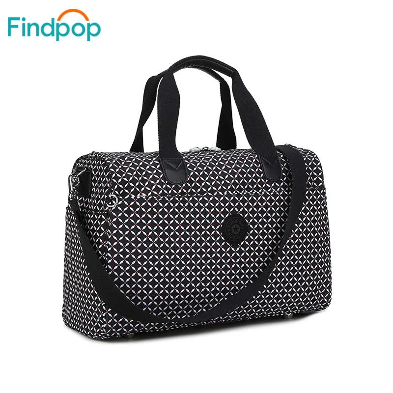 Findpop женские дорожные сумки Большая вместительность клетчатые багажные сумки модные дизайнерские водонепроницаемые нейлоновые деловые дорожные сумки - Цвет: 5521