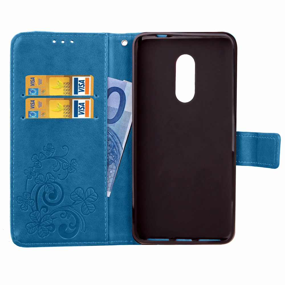 Для ZTE A910 Мода Four Leaf Clover выбивает книга Стиль Бумажник Флип PU кожаная визитница
