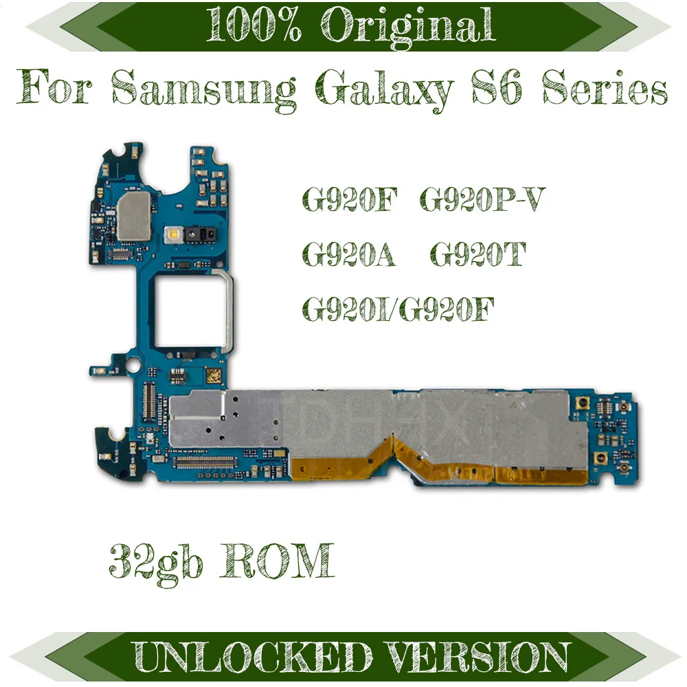 Материнская плата для оригинального samsung Galaxy S6 edge G920F G920P-V G920A G920T 32 Гб G920I разблокированная с чипами материнская плата Версия ЕС