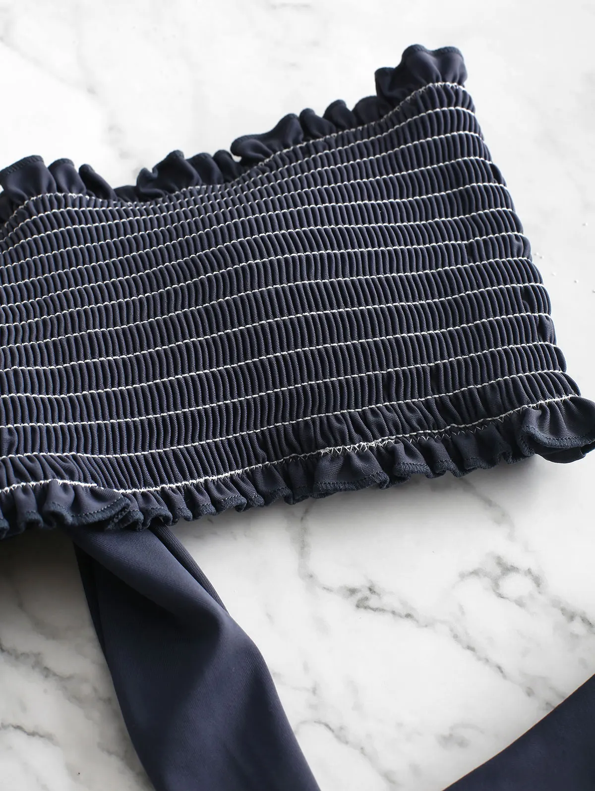 ZAFUL Бикини Shirred Узел Frilled Повязка Бикини Комплект Провода Свободные Мягкие Оборки Купальник с Низкой Талией Купальный Костюм Женщины Купальники