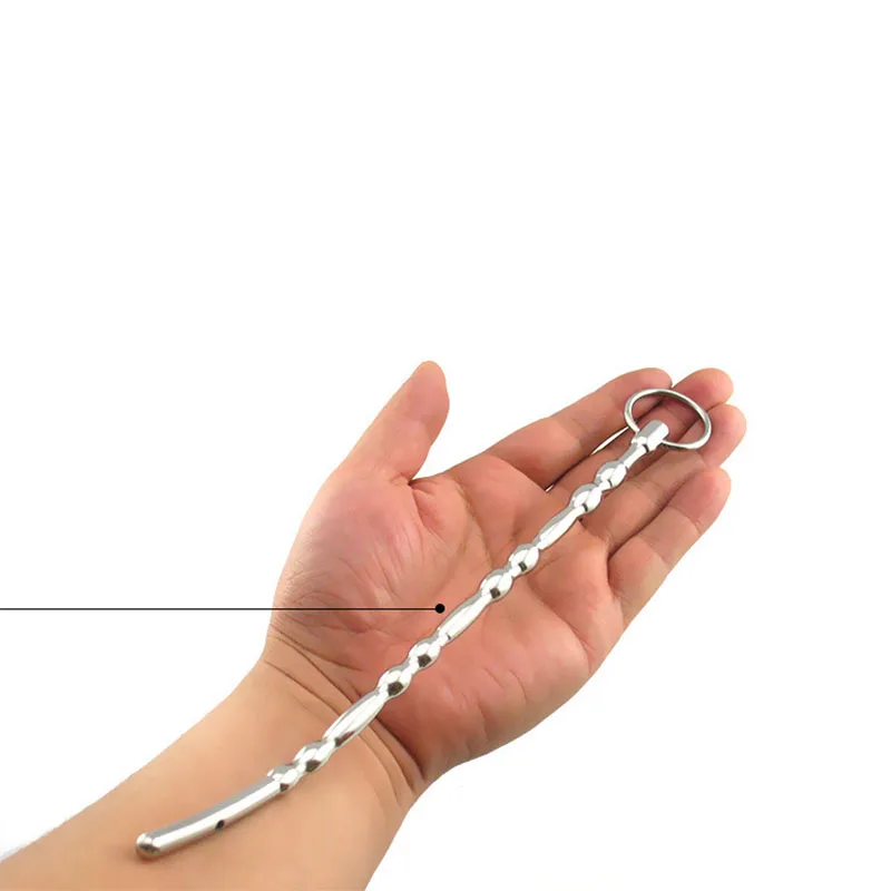 Длинный катетеризационный стимулятор глаза лошади уретры мужской мастурбации полый стержень точки G.