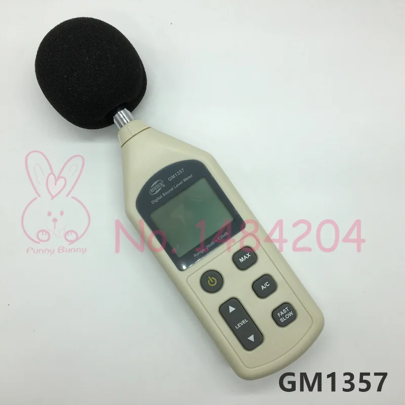 Цифровой измеритель уровня звука GM1357 Benetech 30 ~ 130 dBA 35 dBC A/C ручной тестер