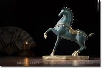 limited edition best gift top office home shop business collection propitious china tang dynasty horse bronze sculpture decor