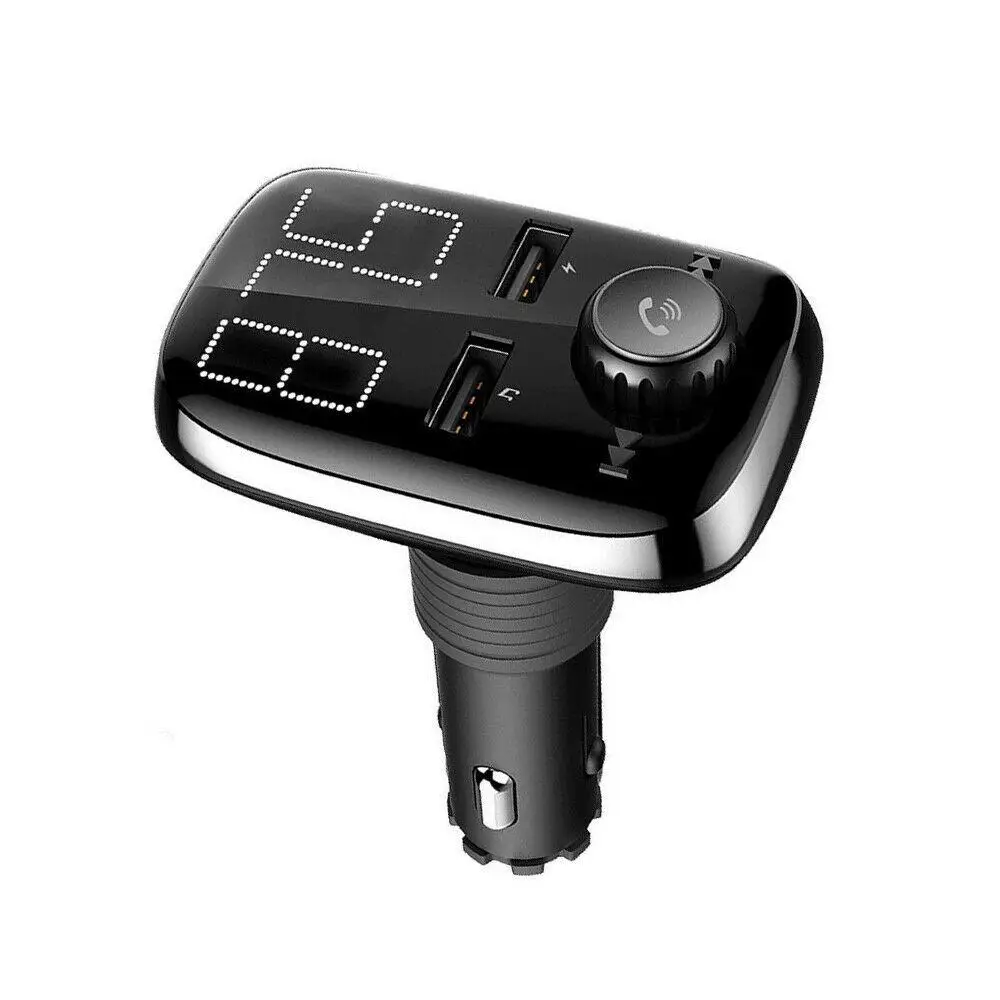 Беспроводной Bluetooth Handfree FM передатчик Aux модулятор Автомобильный комплект аудио MP3