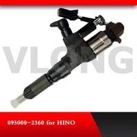 genuine and original brand new common rail fule injector 095000 2360 for hino