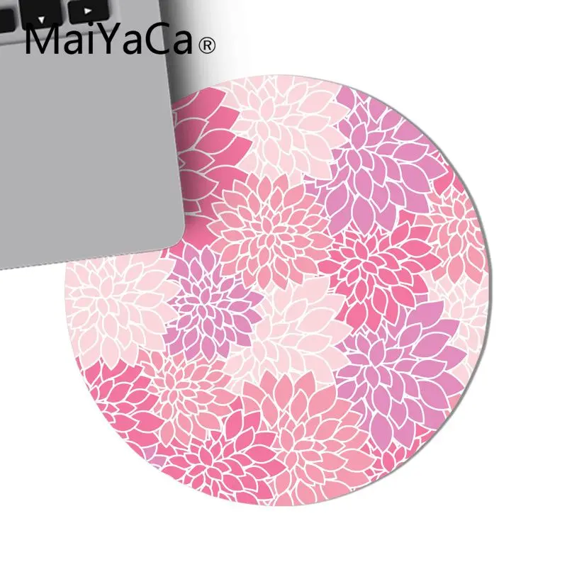 MaiYaCa розовые зеленые фиолетовые Цветочные Лепестковые обои Офисная мышь игровой
