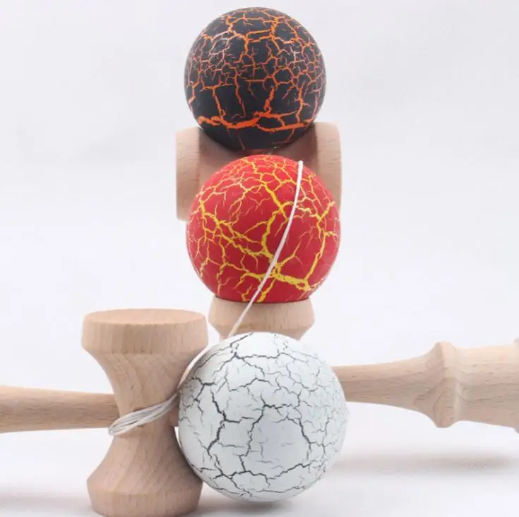 6 см мяч Малыш Kendama игрушка деревянный умелый жонглирующий для детей Взрослый