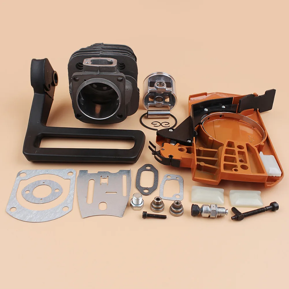 Поршень сцепные крышка Ручка Бар Плиты натяжитель цепи Fit Husqvarna 61 268 272 272xp (52 мм)