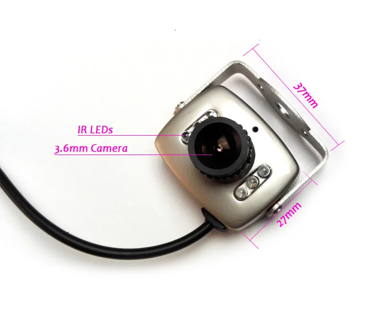 REDEAGLE Мини Супер 600TVL CMOS цветная CCTV камера безопасности 940nm ночного видения Инфракрасная видеокамера s