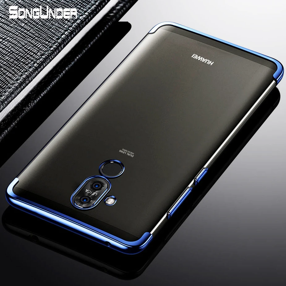 Чехол для Huawei Mate 10 Lite прозрачный мягкий силиконовый чехол из ТПУ 10Pro Nova2i