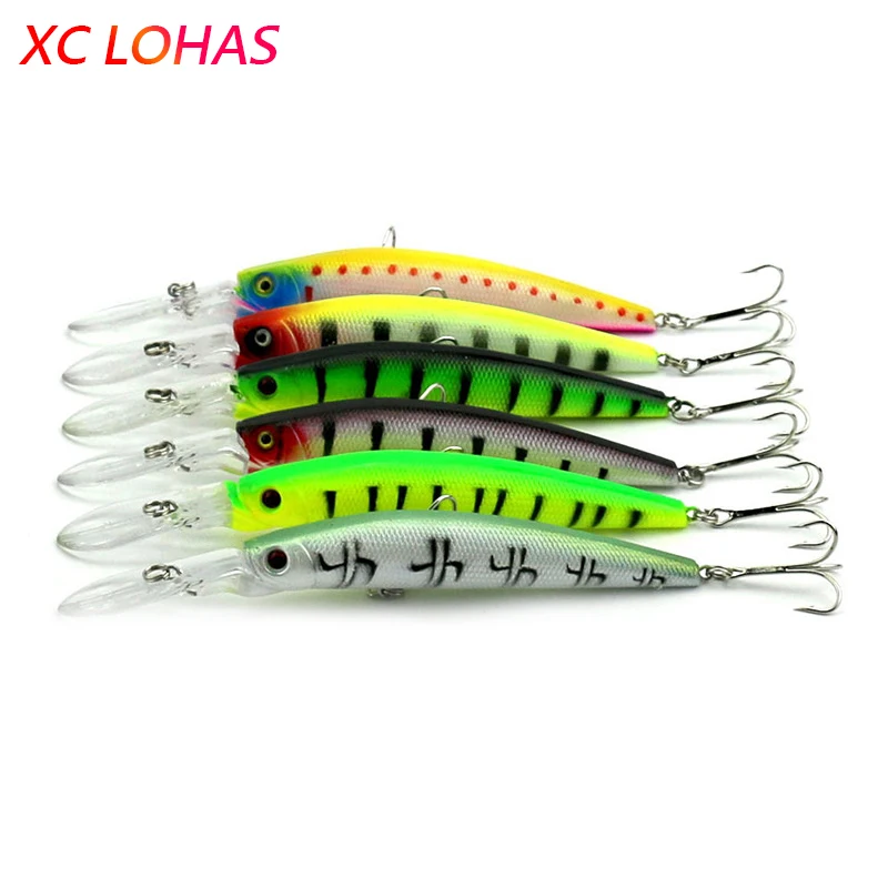 14.5 см 14.7 г рыболовная приманка с широким ртом минноу из твердого пластика