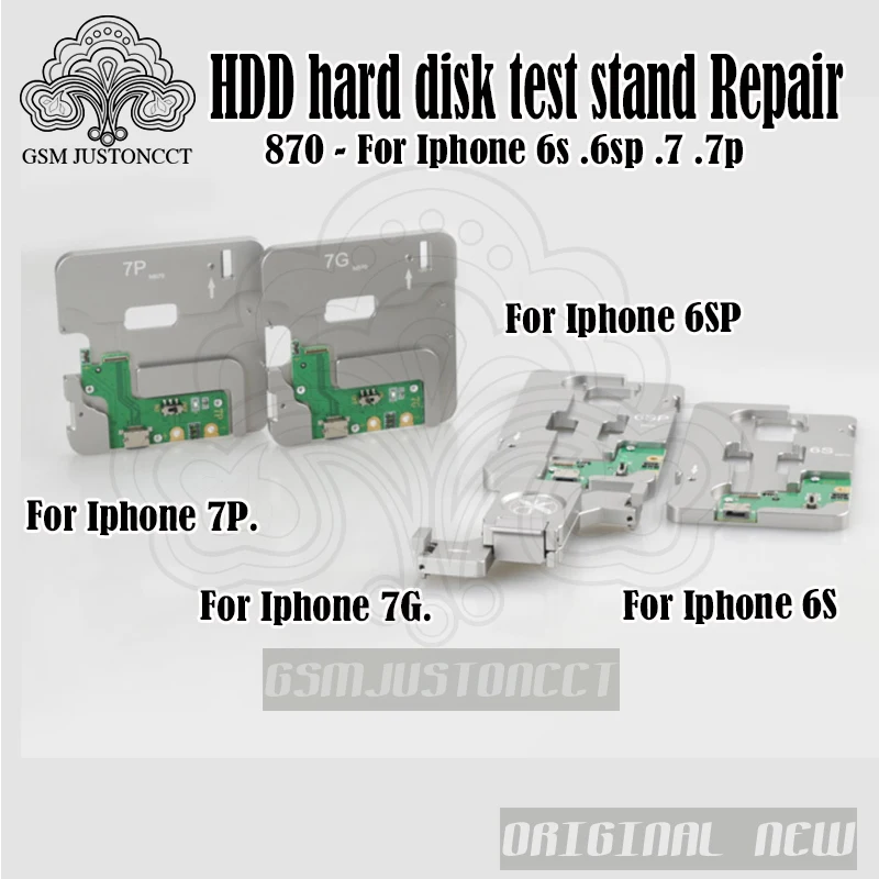 HDD жесткий диск тест Стенд Ремонт для iphone 5G 5S 5C 6G 6 P SE 6s p 7 plus NAND Flash Memory материнская