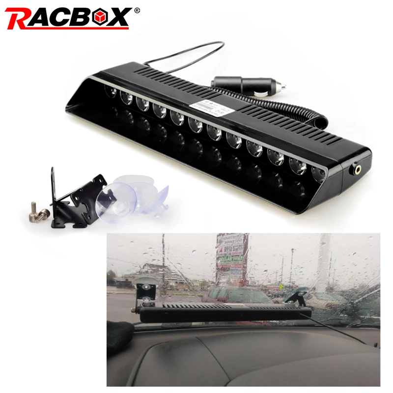 12 проблесковая DRL красно синяя аварийная мигалка Даш Предупреждение полицейский