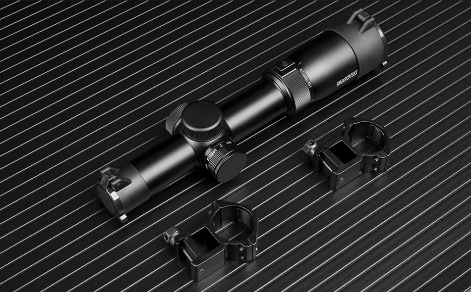 Swarovskl 1-6X24 полноразмерный красный Mil Dot оптические прицелы стекло гравированное сетка стрельба прицел коллиматор
