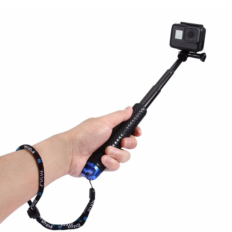

PULUZ Camera Selfie Stick With Strap Action Camera Accessories For Gopro Hero 8 7 6 4 3+ SJCAM Xiaomi YI 4k EKEN Action Camera