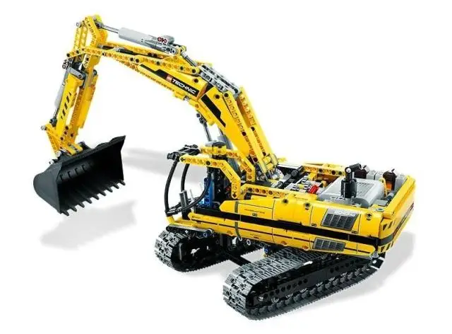 Серия Technic 1123 шт. модель экскаватора строительные блоки кирпичи совместимые игрушки подарок 8043 техника
