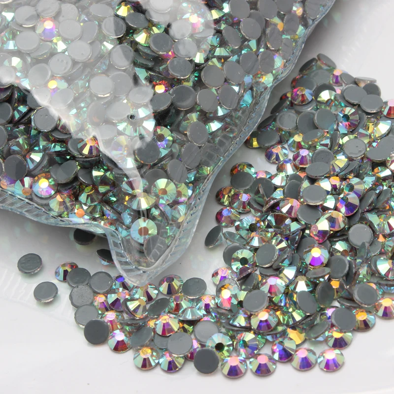 Стразы AAAAA высшего качества стразы горячей фиксации высокого для одежды SS6 SS30