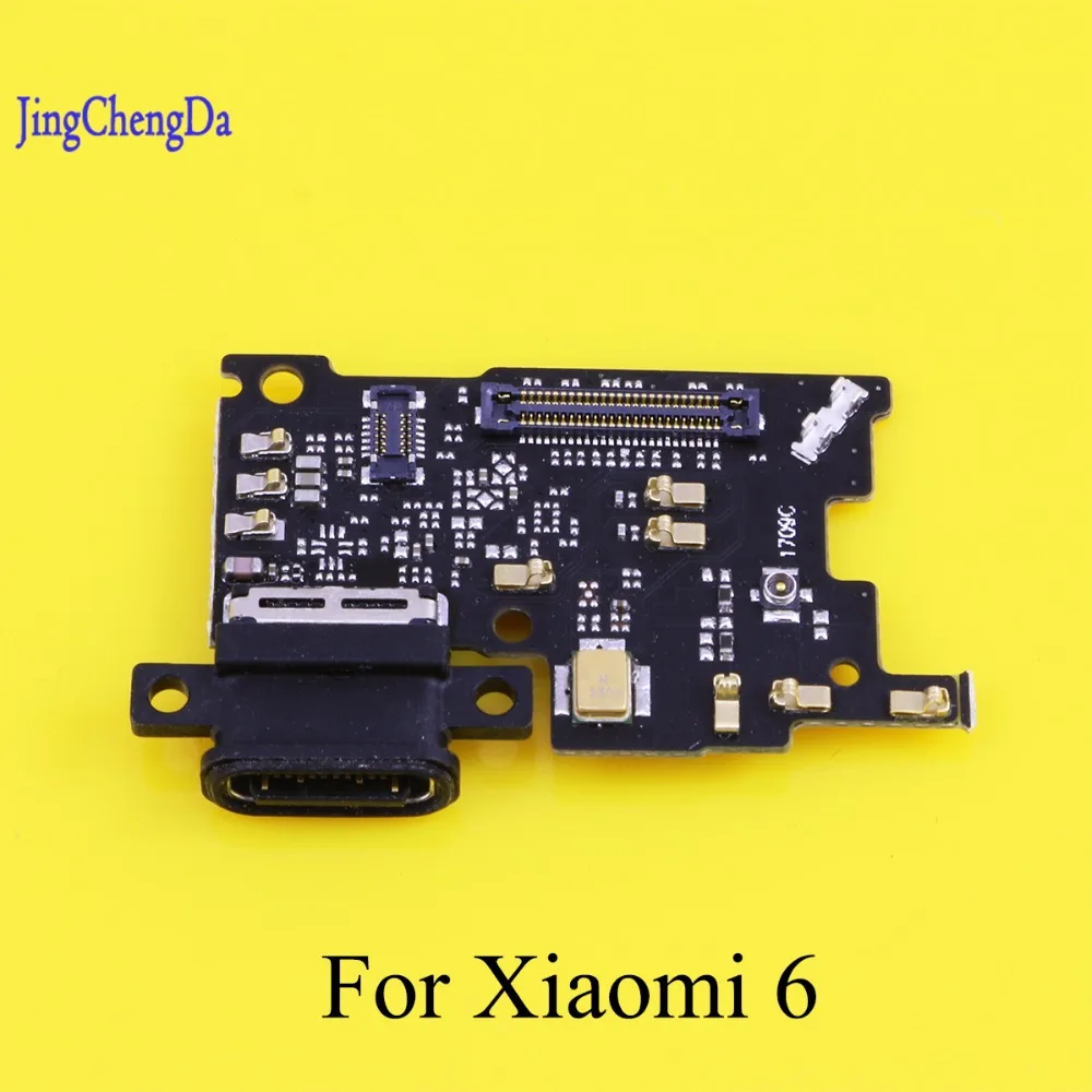 Плата зарядного устройства JCD для Xiaomi Mi6 m6 с USB портом гибкий кабель док разъем