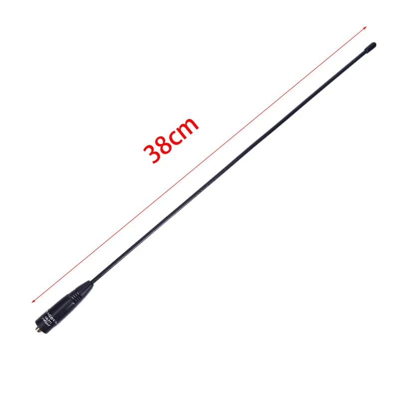 Горячая SMA-F Двухдиапазонная VHF/UHF 144/430 MHz телескопическая антенна для Baofeng UV-5R/82 Walkie Talkie Ham Radio