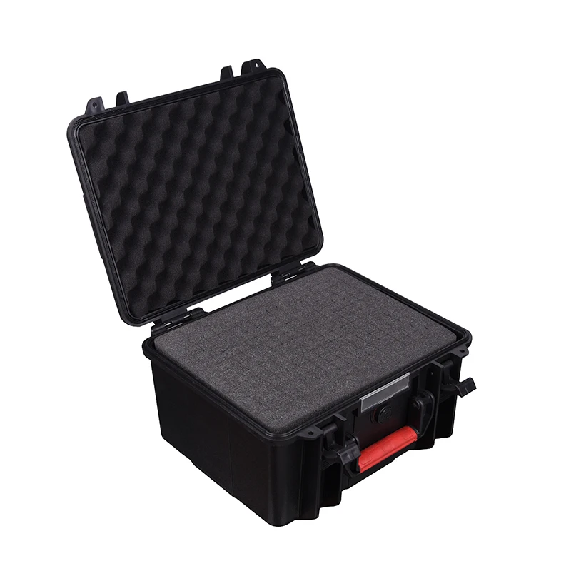 

ABS case Tool box suitcase Impact resistant sealed waterproof toolbox 260*200*143mm camera case Equipment box with pre-cut foam