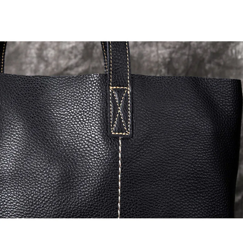 AETOO Original design handmade suede leather shoulder bag handbag retro art leisure female big large capacity | Багаж и сумки