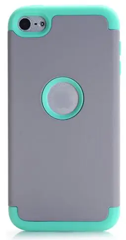 14 Мраморный Деревянный чехол с узором для iPod touch 5 touch 6 усиленный ударопрочный корпус трёхслойная сверхмощная гибридная резиновая броня жесткий чехол - Цвет: 14