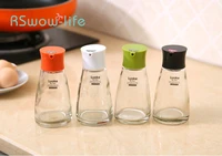 anti leakage glass seasoning bottle soy sauce liquid seasoning jar creative home kitchen supplies