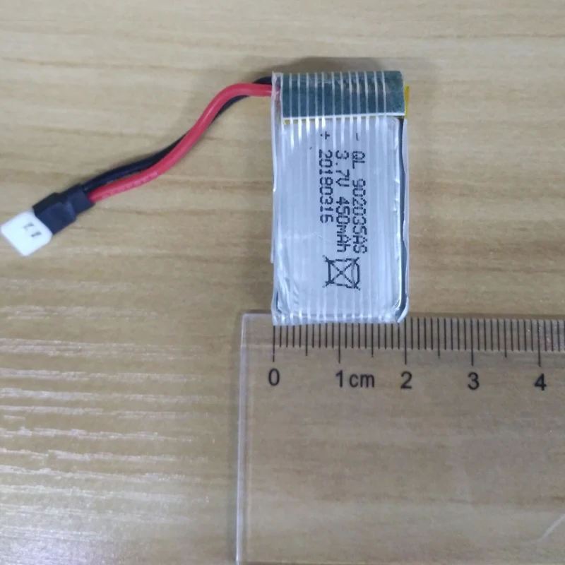 4 шт. 3 7 в 450 мАч Lipo батарея для XXD158 Квадрокоптер Дрон запасные части литий-ионный