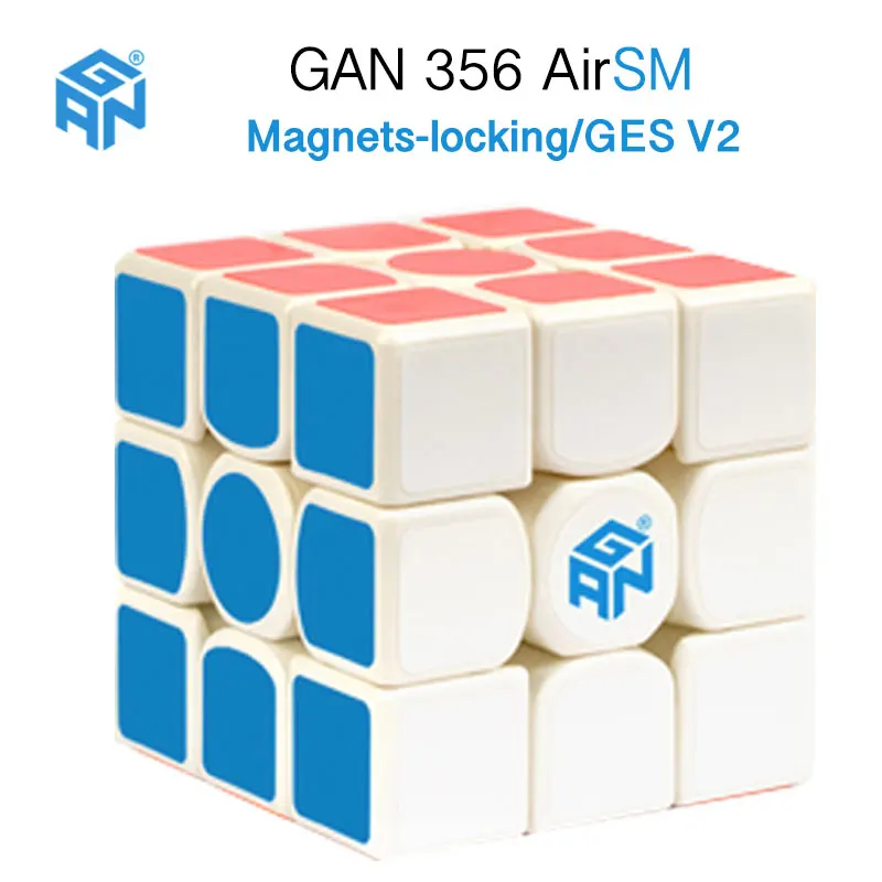 Оригинал Gan 356 Air S/Gan356 SM с магнитами скоростной куб AirSM/356 AirS 3x3 волшебный