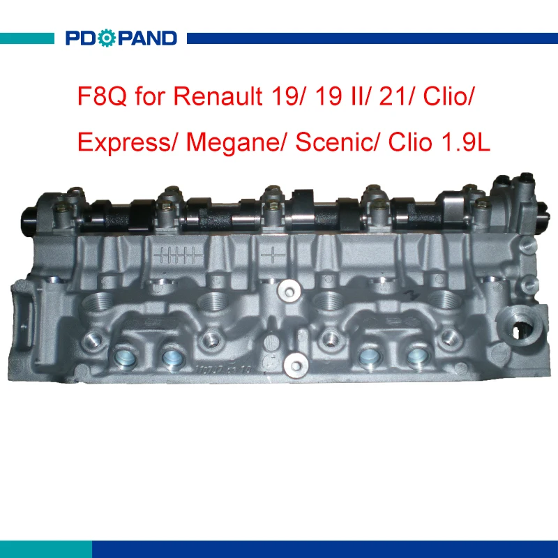 Деталь двигателя F8Q Головка блока цилиндров для Renault 19/19 II Clio 21 Express Megane Scenic 1870cc